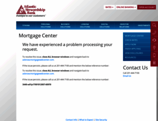 asbnow.mortgagewebcenter.com screenshot