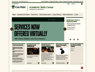 asc.calpoly.edu screenshot