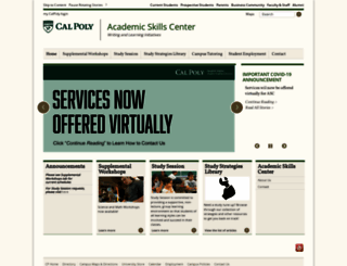 asc.calpoly.edu screenshot