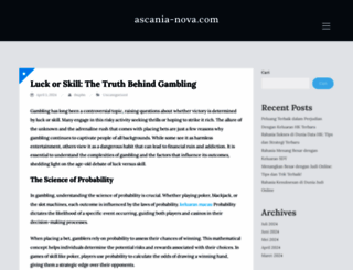 ascania-nova.com screenshot