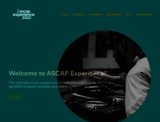 ascapexperience.com screenshot