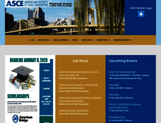 asce-pgh.org screenshot