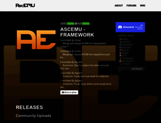 ascemu.org screenshot