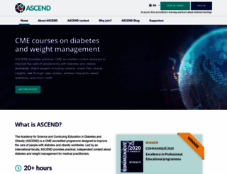 ascend-diabetes-obesity.com screenshot