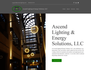 ascend-lighting.com screenshot