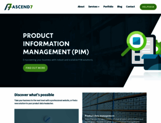 ascend7.com.au screenshot