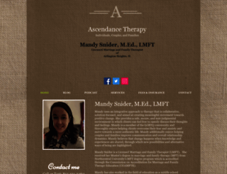 ascendancetherapy.com screenshot
