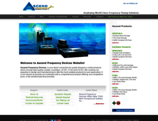 ascenddevices.com screenshot
