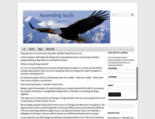 ascendingsouls.com screenshot