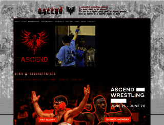 ascendwrestling.com screenshot