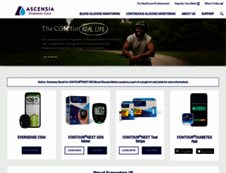 ascensiadiabetes.com screenshot