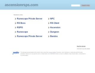 ascensionrsps.com screenshot