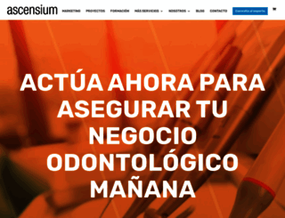 ascensium.es screenshot