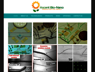 ascentbionano.com screenshot
