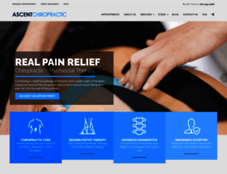 ascentchiropractic.com screenshot