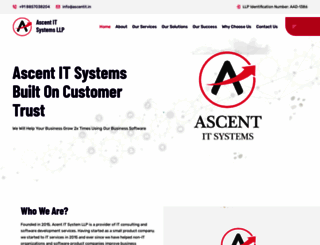 ascentit.in screenshot