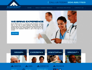 ascentmedicalgroup.com screenshot