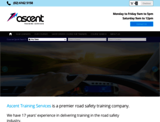 ascenttrainingservices.com.au screenshot