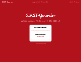 ascii-generator.site screenshot