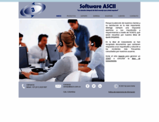 ascii.com.co screenshot