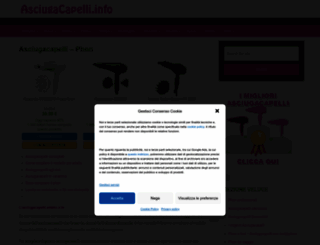 asciugacapelli.info screenshot