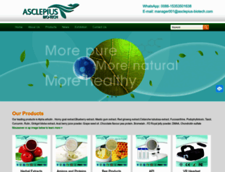 asclepius-biotech.com screenshot
