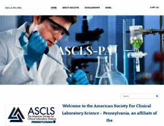 ascls-pa.org screenshot