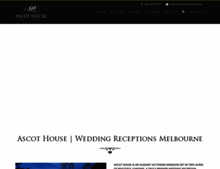 ascothouse.com.au screenshot