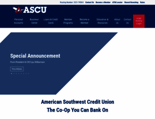 ascu.org screenshot