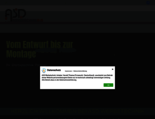 asd-werbetechnik.de screenshot