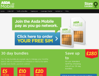 asda-phones.co.uk screenshot