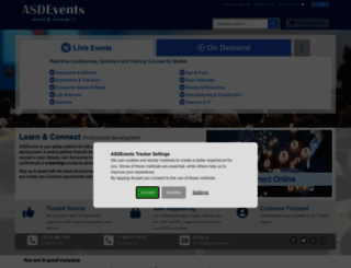 asdevents.com screenshot