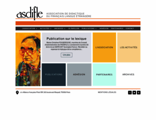 asdifle.org screenshot