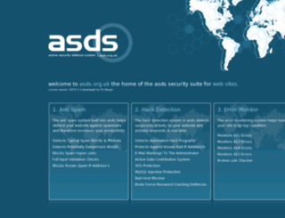asds.org.uk screenshot