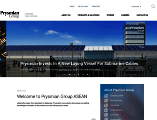 asean.prysmiangroup.com screenshot