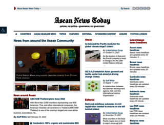 aseannewstoday.com screenshot