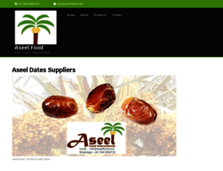 aseelfood.com screenshot