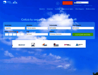aseguratuviaje.com.ar screenshot