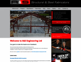 asengineering.co.nz screenshot