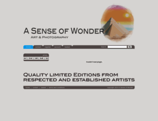asenseofwonderart.com screenshot