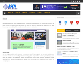 asenwebmedia.com screenshot