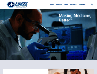 asepsismedical.com screenshot