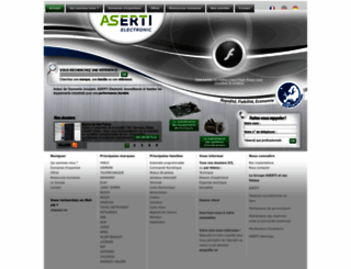 aserti-electronic.fr screenshot