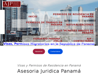 asesoriajuridicapanama.com screenshot
