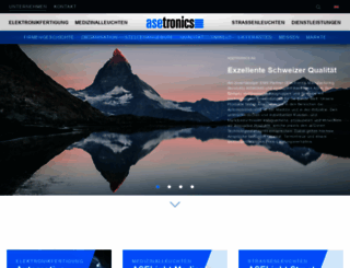 asetronics.com screenshot