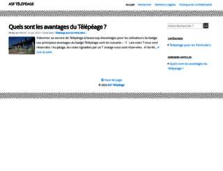 asf-telepeage.fr screenshot