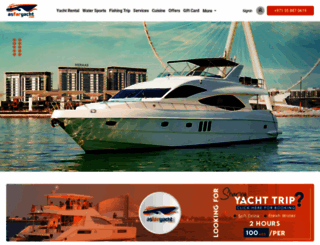 asfaryacht.com screenshot