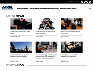 asga.com.au screenshot