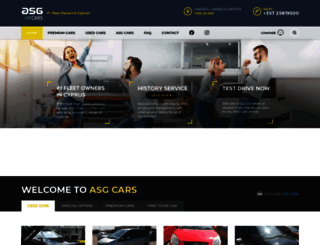 asgcars.com.cy screenshot