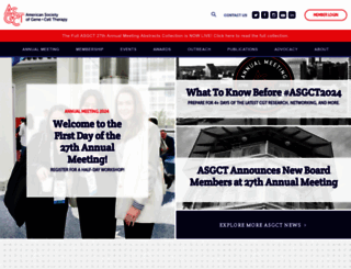 asgct.org screenshot